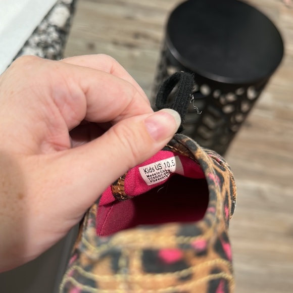 Girls cheetah tie vans - Picture 4 of 4